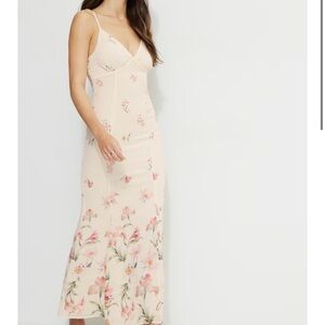 Dynamite floral maxi dress